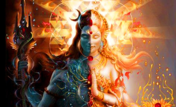 Lord Shiva & Shakti ( Ardhanarishwar form)